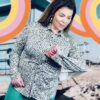 Leopard blouse