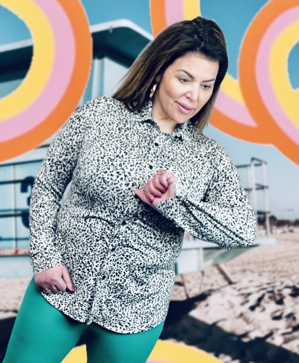 Leopard blouse