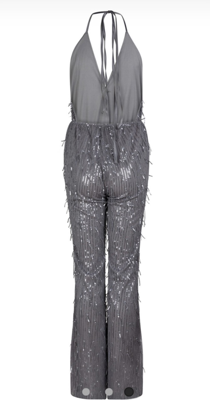 Jumpsuit met pailletten