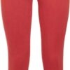 Skinny high Waist red pants stretch
