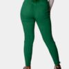Groen high waist skinny stretch pants