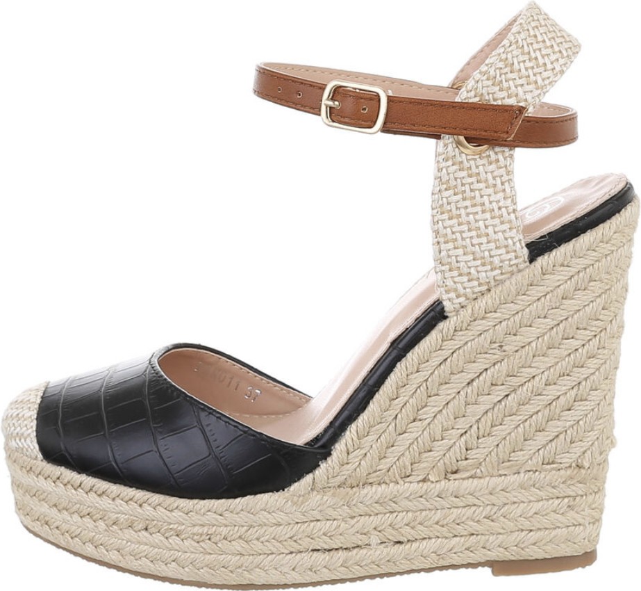 Plateauschoenen black stro