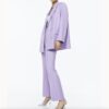 Lila dames pantalon