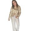Loos fit broek shimmer