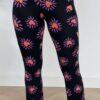 Soft flared heart black/pink Ambika