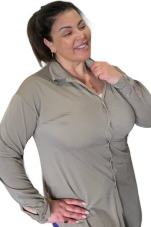 travel blouse zwart