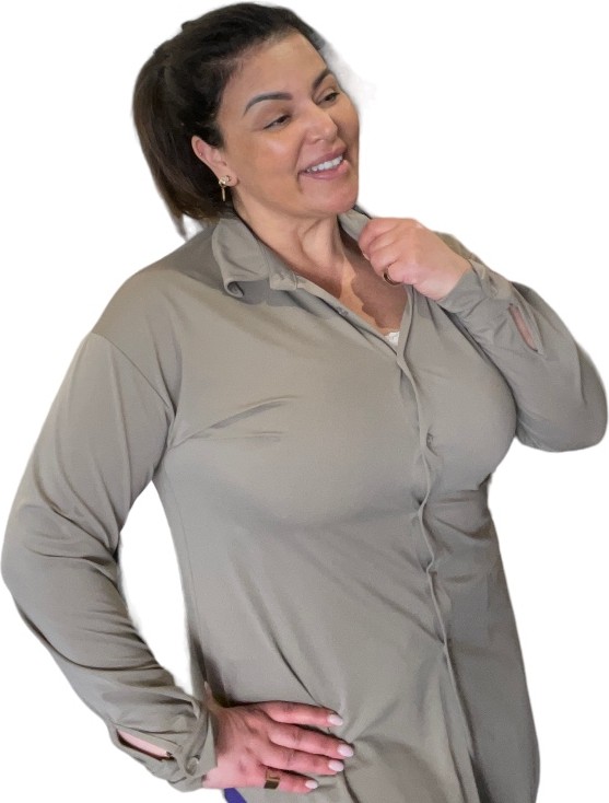 travel blouse zwart