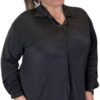 travel blouse zwart
