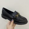 Loafers zwart Ecru