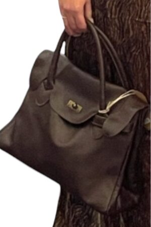 Leren tas Birkin model