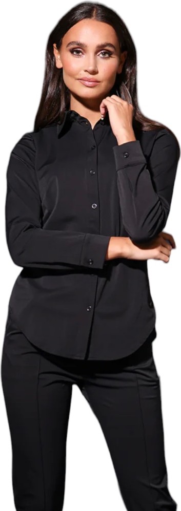 Travel blouse zwart Anja
