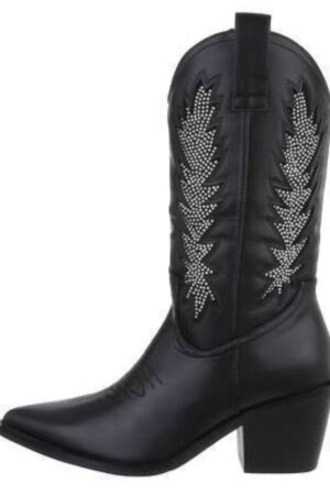 Western biker boots