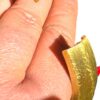 Armband geborsteld goud