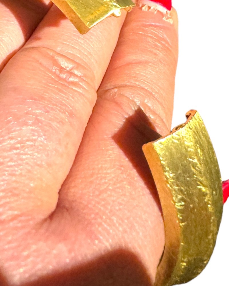 Armband geborsteld goud