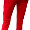 Skinny high Waist red pants stretch