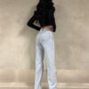 Amalia extra long straight leg jeans licht blauw